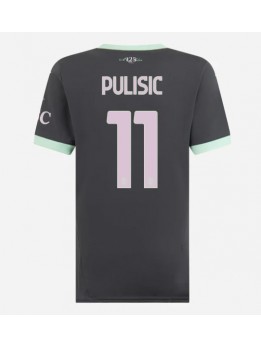 Billige AC Milan Christian Pulisic #11 Tredjedrakt Dame 2024-25 Kortermet